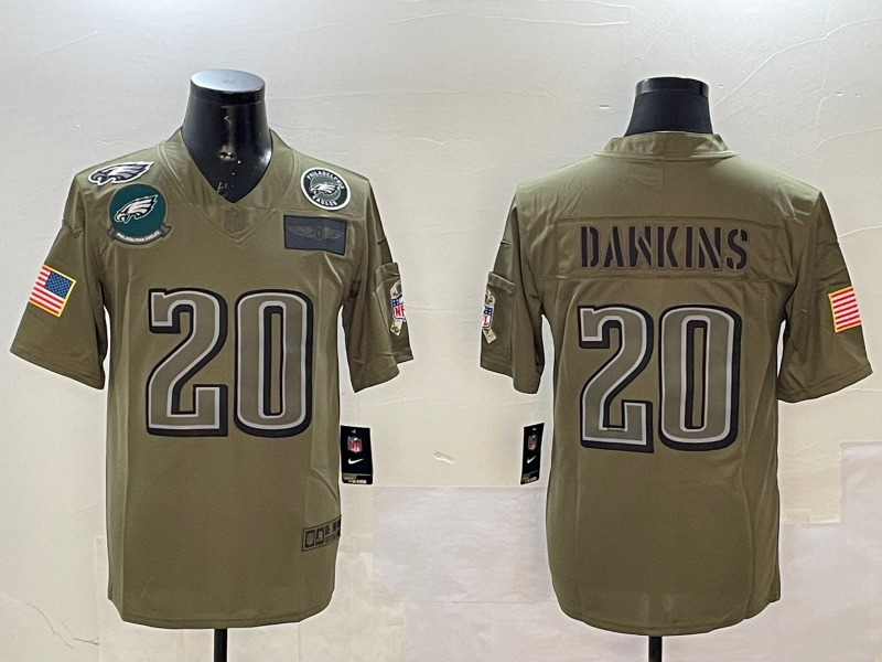 Men Philadelphia Eagles #20 Darkins green 2025 Nike NFL jersey style 113->philadelphia eagles->NFL Jersey